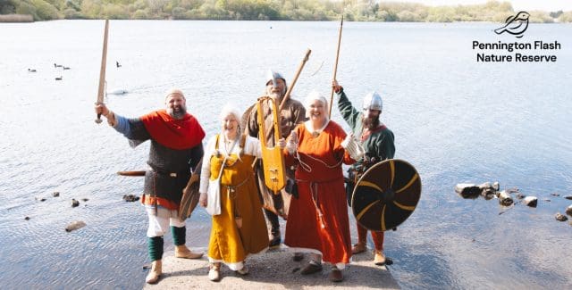 Viking Festival at Pennington Flash Nature Reserve