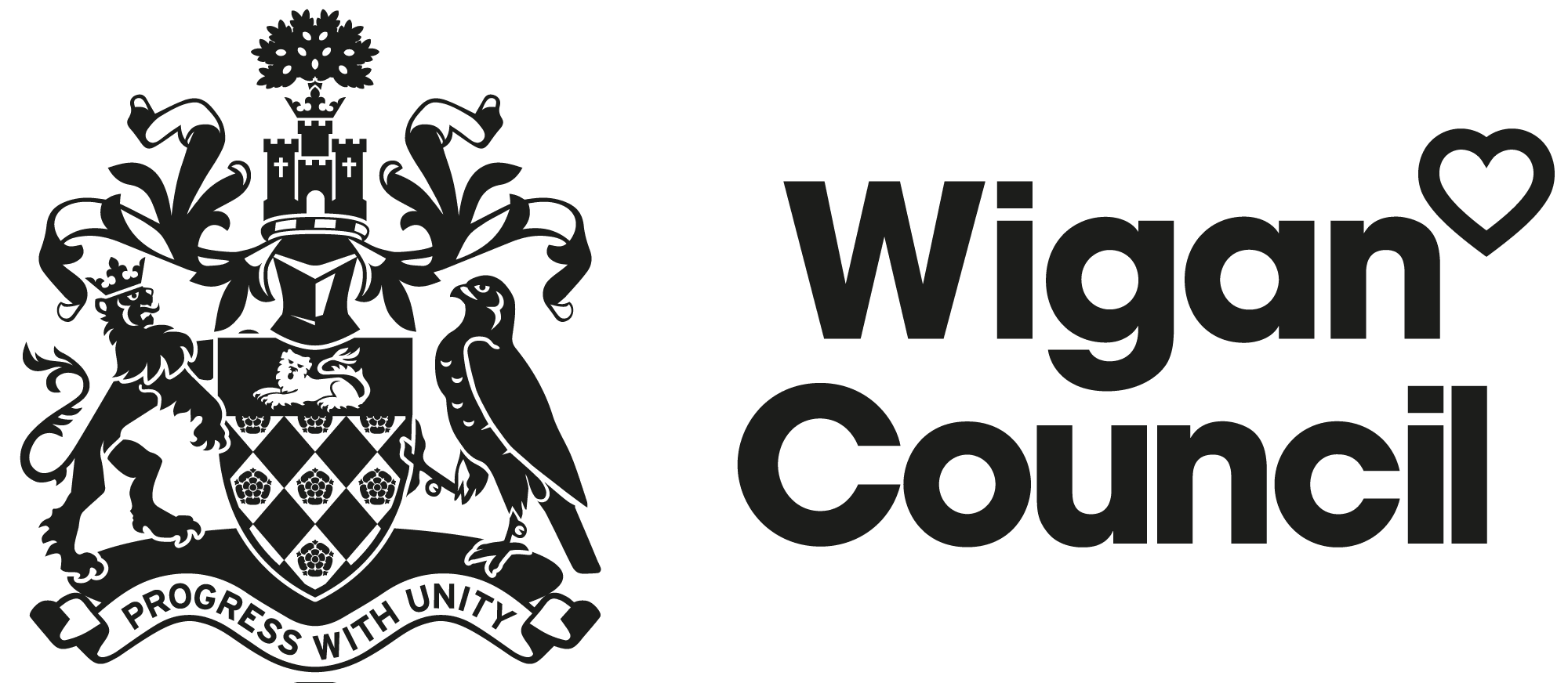 Wigan Council Coat of Arms and Logo