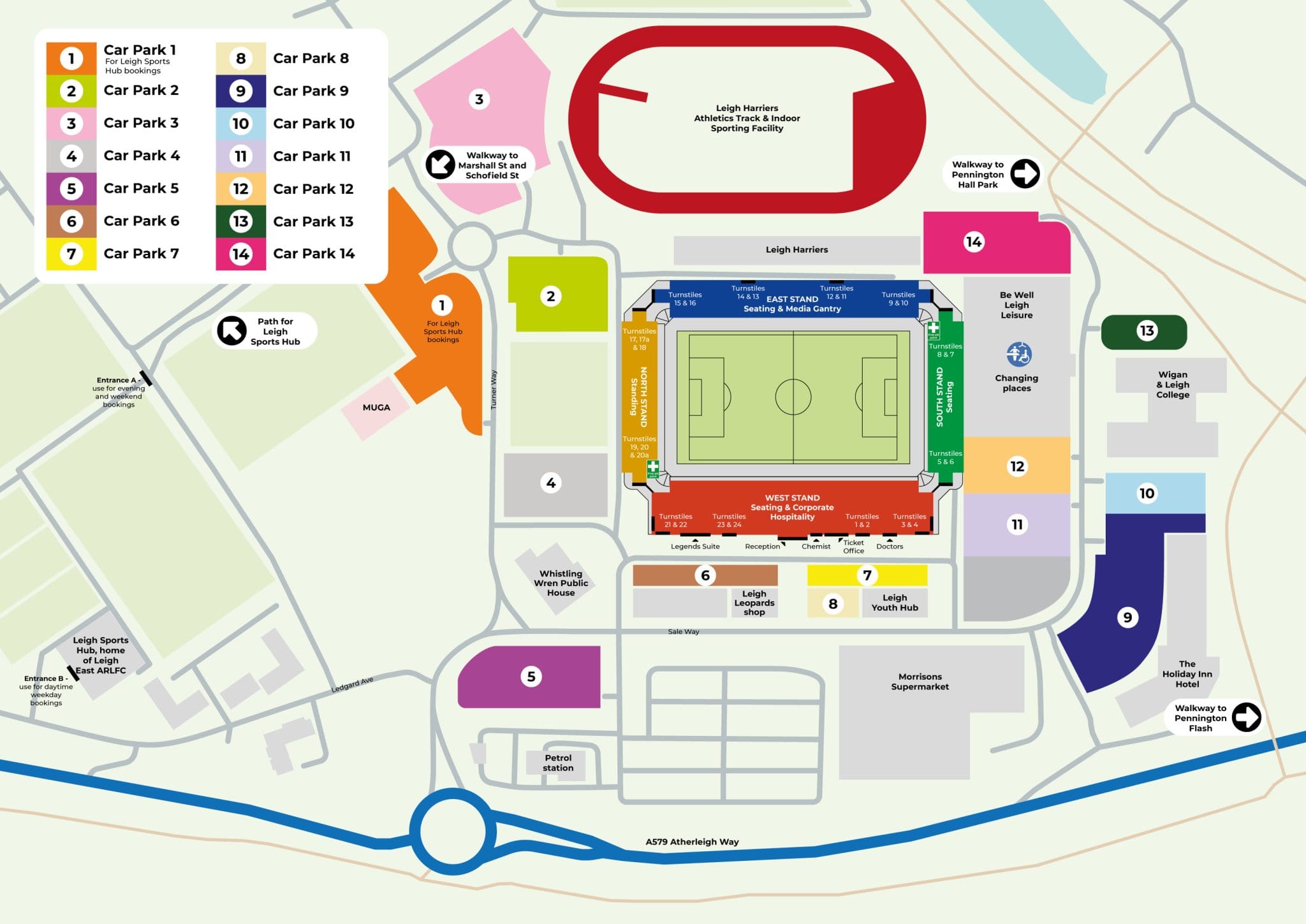Plan Your Visit | Leigh Sports Village